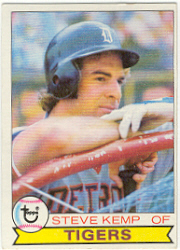 1979 Topps Baseball Cards      196     Steve Kemp DP